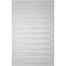 Ekena Millwork Vertical Surface Mount PVC Gable Vent: Functional, w/ 2"W x 1-1/2"P Brickmould Frame, 22"W x 34"H GVPVE22X3402SF - alternate 5